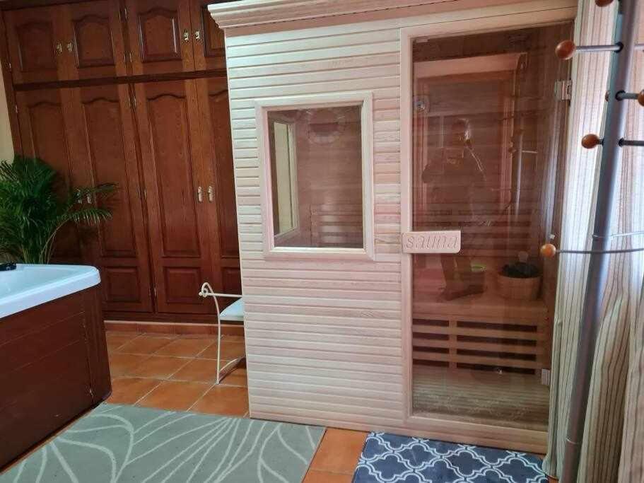 Casa Rural Con Jacuzzi, Sauna, Barbacoa Y Barra Cabeza la Vaca Extérieur photo